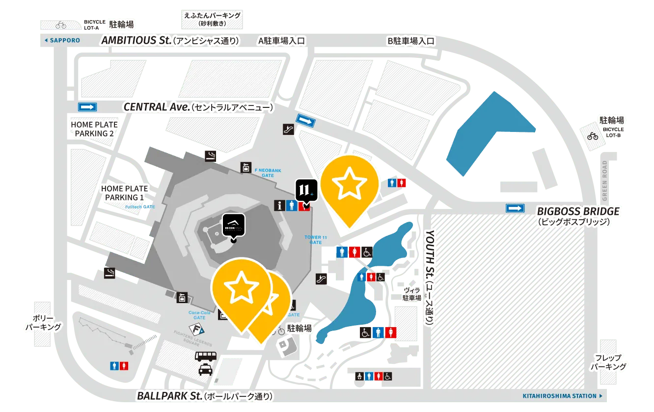 F VILLAGE GARDENの位置