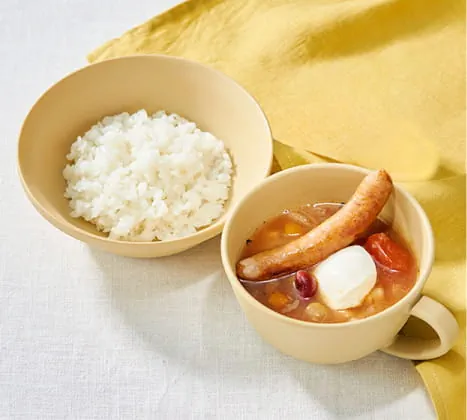 ハーフごはんセット