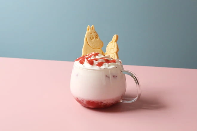 ホットいちごミルク（ムーミン×リトルミイ）