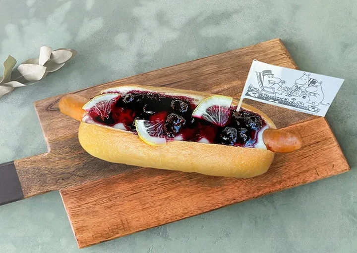 ムーミンホットドッグ